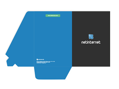 Folder Design - Netinternet Printable materials