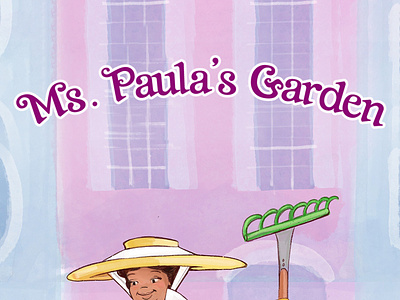 Ms Paula s Garden Book and Game amazon app game apple branding children childrens book family fun games google illustration