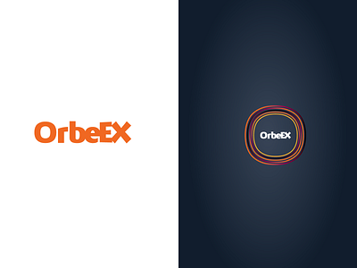 OrbeEx Re-Brand branding design logo typography ui ux vector web