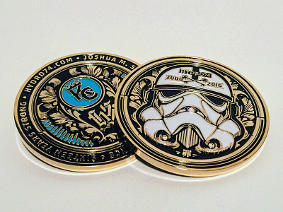 Hydro74 Business Card Coin V.2