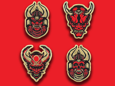 Samurai Pin Series