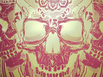 Screen hydro74 skull vector