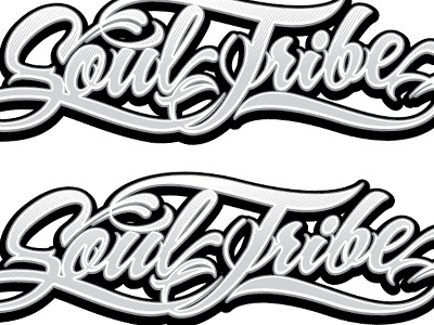 Soul Tribe Script cholo hydro74 script typography vector