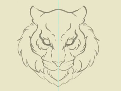 Defiance Tiger illustration mascot tiger vector