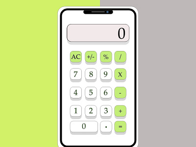 calculator mobile design adobexd app dailyui design ui ux