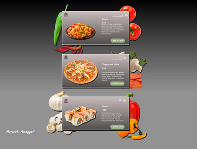 Food website design adobe xd adobe xd designer adobexd designer ui ux web design web designer webdesign website
