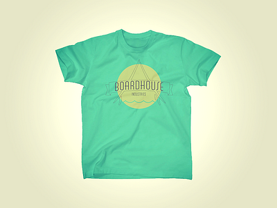 Boardhouse Tshirt logo sup surf tshirt