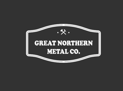 Metal Work Company Logo branding company design flat logo logo design metal work vector