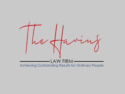 Hand Drawn Law Firm Logo