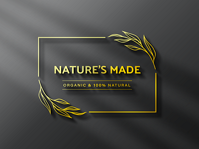 Organic Product Bussiness Logo