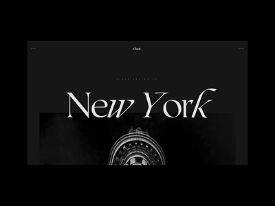 Clmt. — Photography — Project animation bag black blister case case study font motion new york photographer plastic ui webdesign webgl