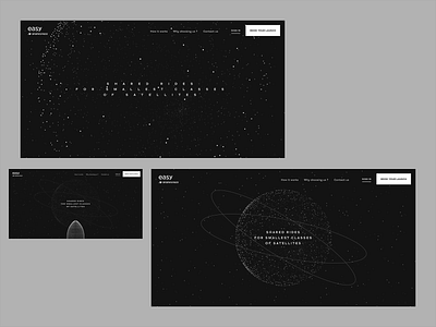 Arianespace ⏤ Smallsat rideshare animation branding design fonts freelance french interactive interface motion particles rocket satellite scroll space ui webdesign website