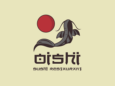 Japansese Restaurant logo japanese japanese food japanese restaurant logo restaurant restaurant branding sun sushi