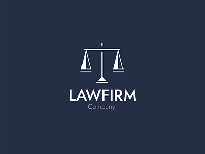 LAWFIRM blue logo law logo lawfirm serious logo white logo