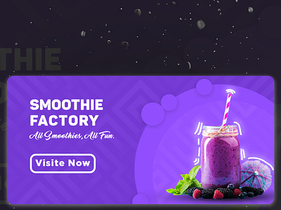 Twitter Smoothie Poster Design ads design adsense banner ad banners channelart fiverr freelancer illustration juice poster poster design purple smoothie