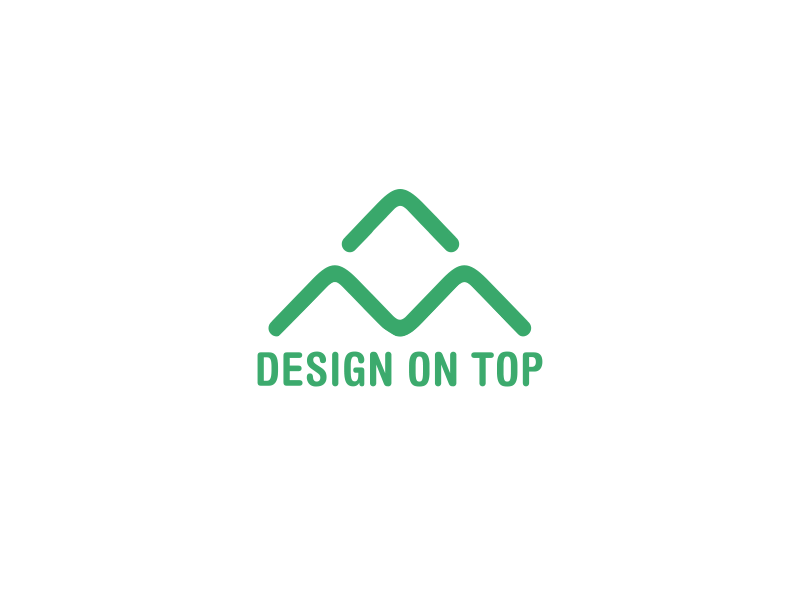 Designontop design on top gif icon logo logo animation after effect logo design motion ui ux