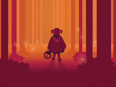 Simple illustration created for Halloween last year.