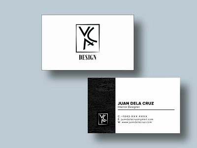 Business Card Template Design (Version 2) branding branding design business card business card design design fiverr fiverrgigs identity logo wood