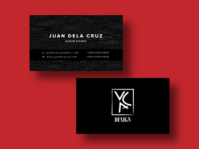 Business Card Template Design (Version 2) branding branding design business business card business card design card fiverr fiverrgigs identity illustration logo wood