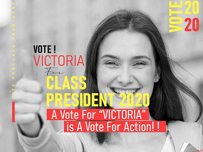 Poster Design- School Election