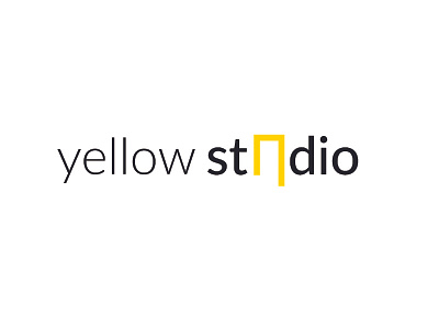 Yellow Studio Logo app branding icon illustration lettering logo logo design logos logotype