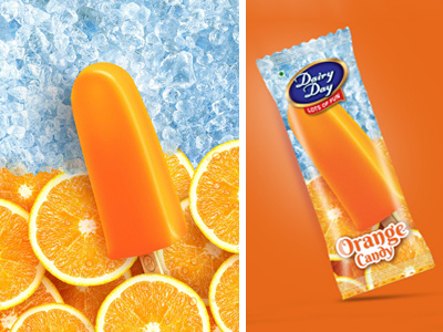 Orange Candy design packaging