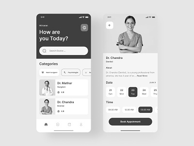 Medical App UI