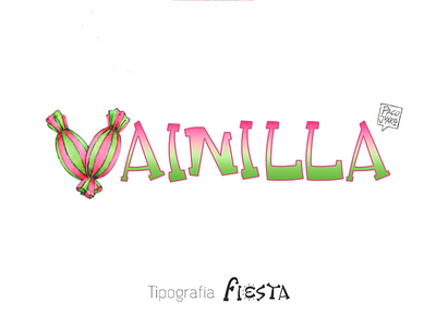 Tipografía Fiesta - V arte dibujante diseño diseñografico ilustracion ilustrador letra portfolio tipografía tipografíafiesta