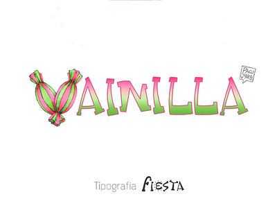 Tipografía Fiesta - V