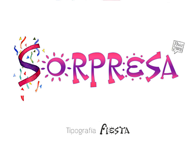 Tipografía Fiesta - S arte dibujante diseño diseñografico ilustracion ilustrador letra portfolio tipografía tipografíafiesta