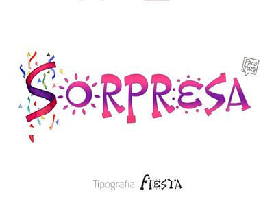 Tipografía Fiesta - S