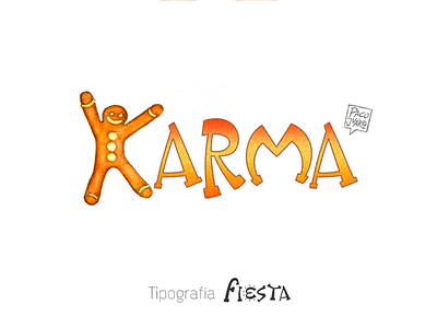 Tipografía Fiesta - K