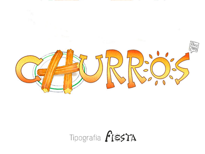 Tipografía Fiesta - H