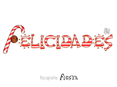 Tipografía Fiesta - F