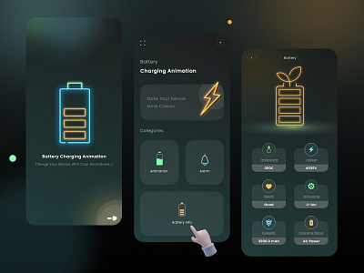 Battery Charging animation