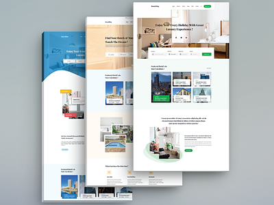Hotel Booking PSD Template