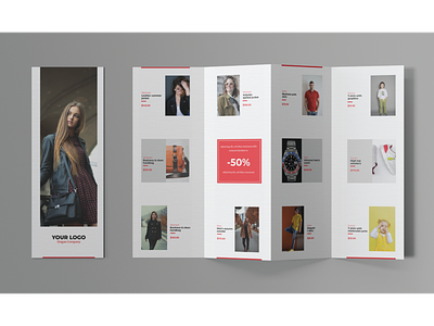 Fashion Look 4-Fold Brochure