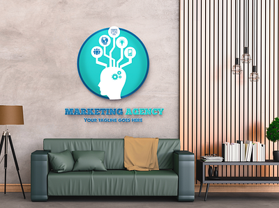 Digital Marketing Logo business logo digital marketing logo dribbble best shot fiverr logo logo design marketing agency logo modern logo unique logo