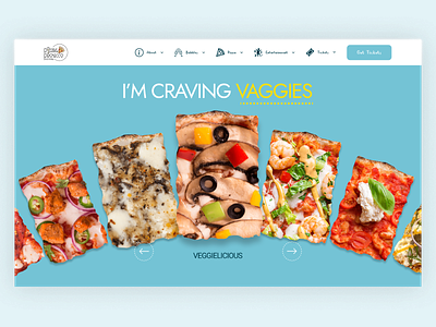 Pizza & Prosecco Party Landing Page branding design figma graphic design landing page party pizza typography ui ux vector