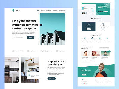 Real Estate Landing Page Design