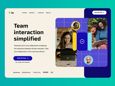 SaaS Product Landing Page