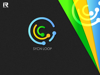 Sync Loop Logo brand concentric circles illustration illustrator loop sync