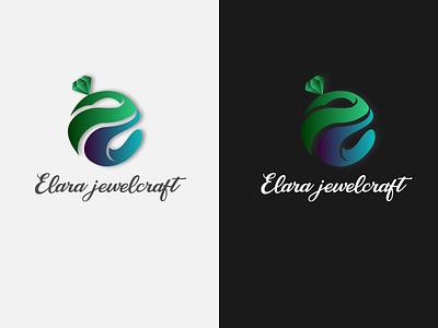 Elara Jewelcraft adobe art brand brand logo design elara graphic graphic designer illustration illustrator jewelcraft logo logo design logos vector
