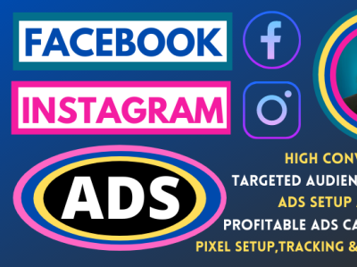 Facebook and Instagram Ads service in Fiverr facebook ads facebook ads campaign facebook campaign facebook marketing facebook promotion organic fb promotion