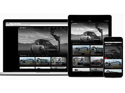 Pursuit Systems Web Design mobile responsive responsive web design web design