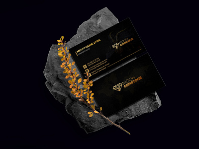 Business Card  Design | Moon Gemstone