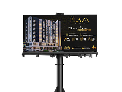 Billboard Design | THE PLAZA DISTRICT animation billboard branding company profile creative design design graphic design motion graphics
