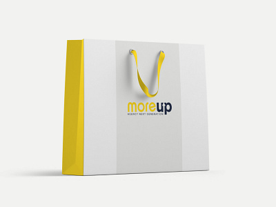 Shopping Bag Design Mockup a4 design branding company profile creative design design illustration logo ui ux vector