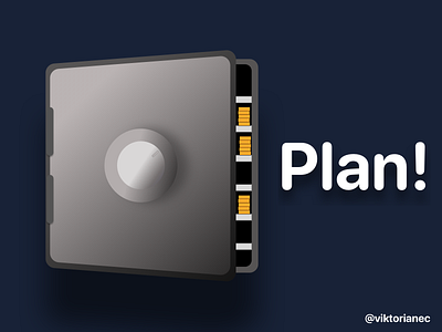 Icon for Plan! - your finance tracker icon ios logo safe box