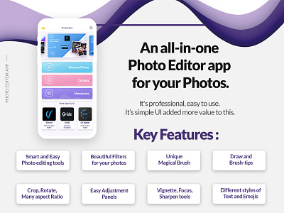 Photo Editor App illustrator